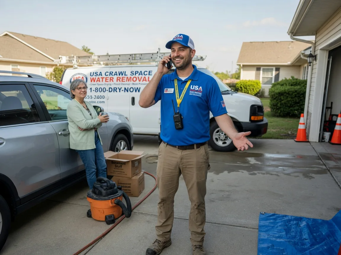 Crawl Space Water Removal Bonner Springs, KS FAQs